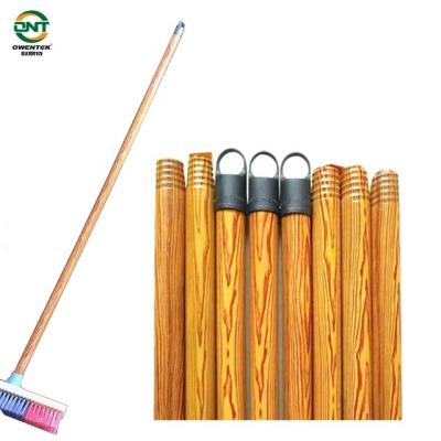 China China Ontario smooth escobas wooden broom handle on hot sale for sale