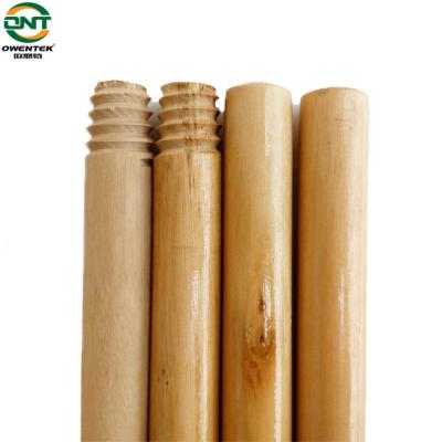 China Home Varnished Escobas Wooden Handles for DIY Tools Varnished Style Broom Cleaning Handle for sale