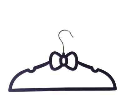 China Hot Selling Anti-slip Minimalist Velvet Hangers 360 Degree Swivel Hook Short Coat Hangers for sale