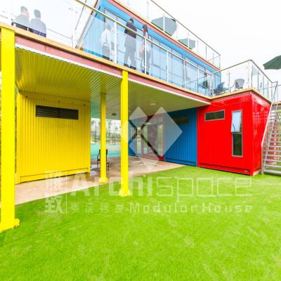 China Yahgee 40ft Modern Modular Workshop Building Prefab Shipping Container House Prefab for sale