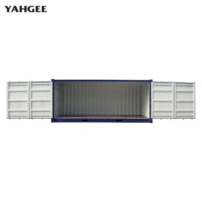 China Modern Brand New Factory Direct Open Side ISO Standard 20ft Open Sea Shipping Containers for sale