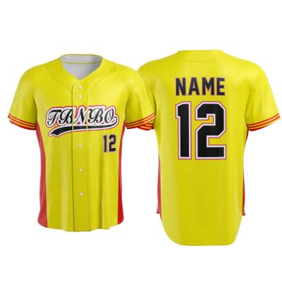 China OEM Team Softball Jerseys Fashion Sublimation Breathable Cheap Custom Baseball Tank Tops for sale