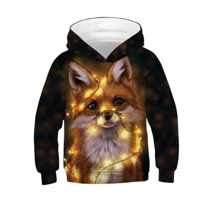 China Custom QUICK DRY sublimation 3d print kids hoodies for sale