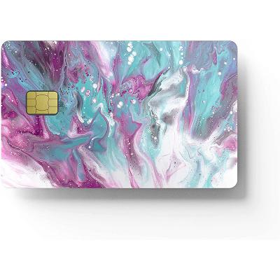 China Waterproof Credit Card Skin Sticker Card Hologram Stickers For Custom Credit Card Business Sticker Customer for sale