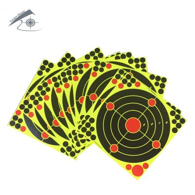 China Special Paper Splatter Burst Reactive Shooting Adhesive Paper Target For Shooting for sale