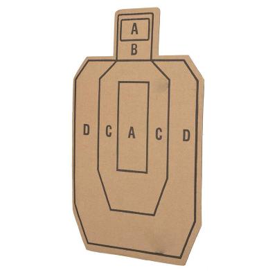 China IPSC Shooting Outdoor Shooting Targets And Official Cardboard Paper Target for sale