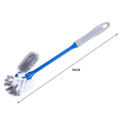 China Sustainable Plastic Toilet Brush And Holder Cleaning Brush With TPR Handles Toilet Brushes for sale