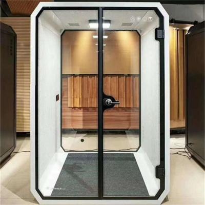 China Desk Pod 4 Seat Indoor Meeting Booth (Other) Sound Box Silence Booth Adjustable Portable Soundproof Booth Office Indoor Meeting Booth for sale