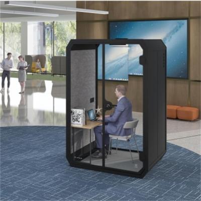 China Adjustable Professional Soundproof Acoustic Workplace Acoustic Recording Booth Pod Office Recording Booth (Other) Acoustic Booth 6 Person Soundproof Booth for sale