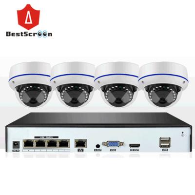 China NIGHT VISION Poe Cameras CCTV IP NVR Kits 4CH Kits 5MP /3MP NVR POE Video Home Security Camera Systems for sale