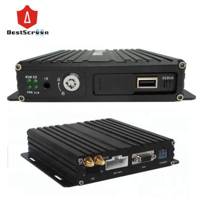 China 4 CH AHD 720P 960H DVR 4 CH AHD SD Card HDD Vehicle Mounted DVR 4G +GPS BSVD-4CH-TL01 for sale