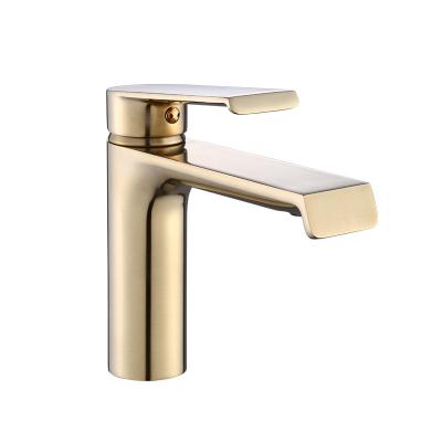 China Factory Best Selling Single Hole Hand Basin Sink Faucet Black Basin Mixer Taps China Thermostatic Faucets for sale