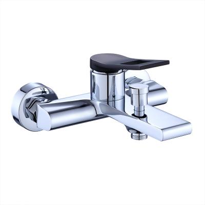 China Without Slide Bar MEIYA Wall Mounted Bathroom Mixer Tap Bathtub Faucet for sale