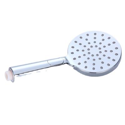 China Without Switch Round Hand Shower Push Button With Multifunctional for sale