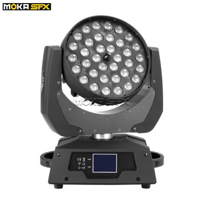 China Hot Sale 36*18w LED MoKa Wash Light DJ Wash Light Zoom Function LED Wash Stage Light Sports Stadiums Hotel MoKa for Sports Stadiums, Hotel, Stage, Concert for sale