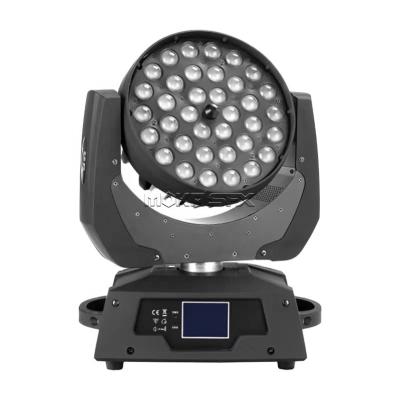 China Hot Selling Sports Stadiums Hotel Office Manufacturing Price 36*18W Led Stage Light 18W Spot Light Moving Head Price for sale