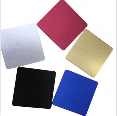 China Color Anodized Plate Plate Aluminum Nameplate Widely Used With Aluminum Plate for sale