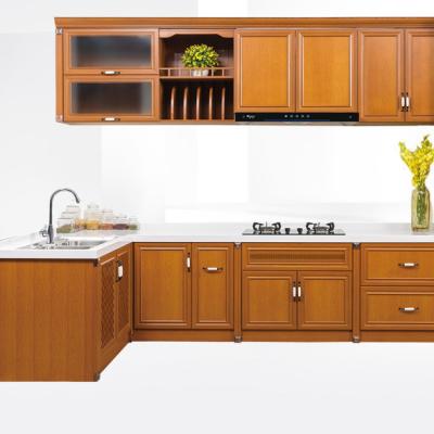 China Decorations Wood Grain Customized 6063 Furniture Use Aluminum Profile Aluminum Sideboard Profiles for sale