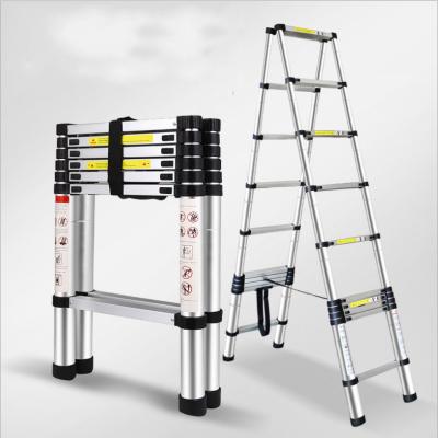 China Chinese Aluminum Folding Ladders Retractable And Folding Up Aluminum Ladder for sale