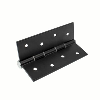 China Market Modern Popular Stainless Steel Flat IRON Ball Bearing Mild Steel 4 Inch Matt Black Door Hinges All USA Finishes Available for sale