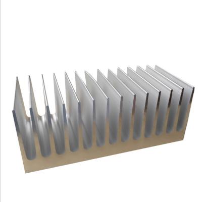 China Electronic Radiator Profile Aluminum Heatsink High Power Aluminum Heat Dissipation Width 230mm * 90mm Aluminum Alloy Plate for sale