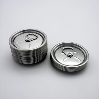 China Food Grade Aluminum Can Cap Water Resistant  202# Sot Aluminum Lid for sale