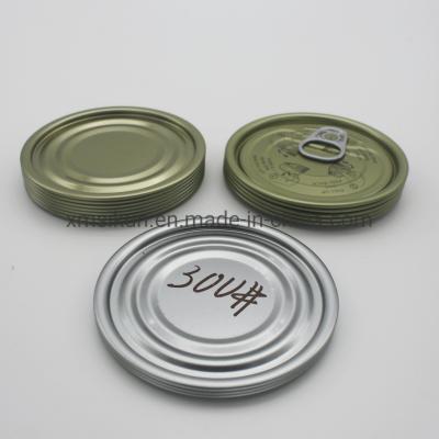 China                  High Quality Tinplate Easy Open Ends Lid 300# Beverage Cans Lid Packaging              for sale