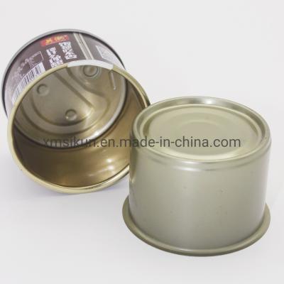 China 39mm Height Food Grade Metal Hand Pull Lid Easy Open Lid for sale