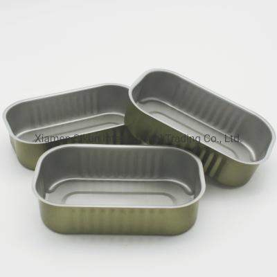 Chine Ventes chaudes de nouveau de 311# Tin Cans Food Grade Mass petit prix en gros vide de haute qualité de production pour l'emballage en boîte de poissons de Sardien à vendre