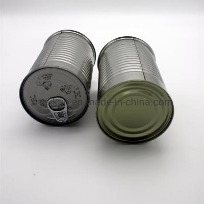 China                  High Quality 7113# Empty Food Grade Tin Can Metal Tin Can with Easy Open Lid for Food Packaging              for sale