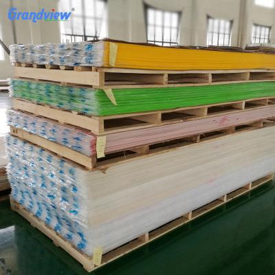 China Custom Acrylic Unbreakable Clear Hard Plastic Sheet For Advertising 4*8ft 1220*2440mm for sale