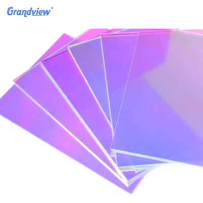 China 3 mm acrylic 4 mm 5 mm high quality high impact plastic iridescent color acrylic sheet for sale