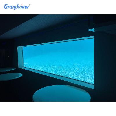 China Swimming pool 12mm mitsubishi acrylic high quality 18mm flexible acrylic sheet for sale