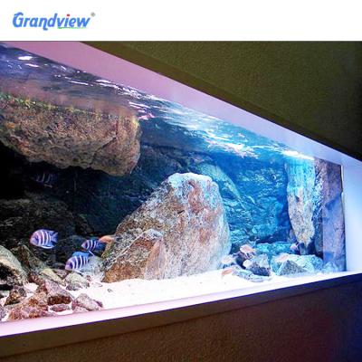 China 50mm thick clear high quality acrylic pool acrylic panel for acrylic aquarium for sale