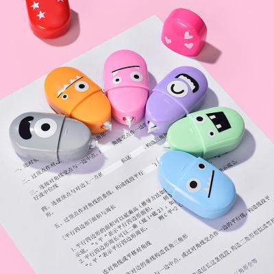 China Small Cartoon Devil Correction Tape Capsule Correction Tape PET Correction Tape Stationery M for sale