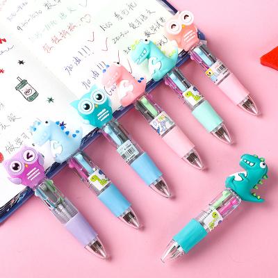 China office & Multifunctional Pen Creative Dinosaur Shape Ballpoint Pen Cute Ballpoint Pen School Student Stationery Pen for sale