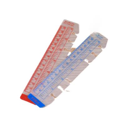 China Plastic Creative Soft Notebook A5 A6 Loose-leaf Ruler Student Ruler Six Hole Index Loose-leaf Ruler for sale