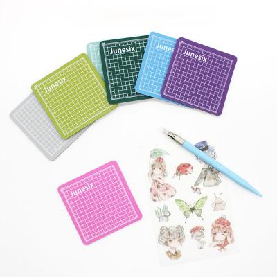 China Mini Cutting Mats Manual Model PVC Cutting Pad and Paper Cutting Pad 8*8cm for sale