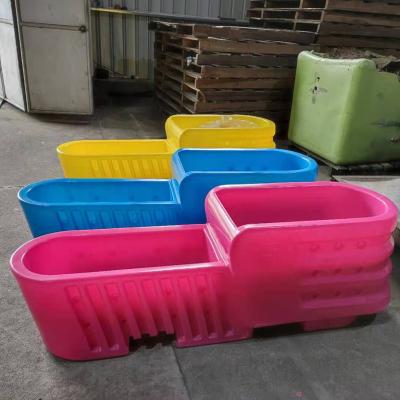 China Corrosion Resistance High Quality Outdoor Rectangular Planter Flower Pots Colorful Flower Pots for sale