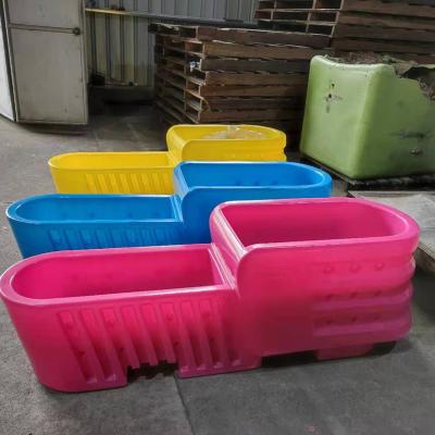 China Corrosion Resistance Wholesale Price Rectangular Planting Balcony Vegetables Planting Flowerpots for sale