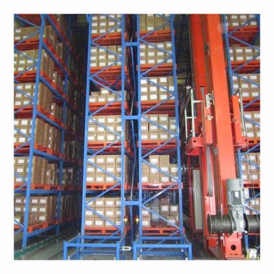 China Corrosion Protection Aerial Surveillance Radars Automated Warehouse Storage Racking Stacker Crane Racking for sale