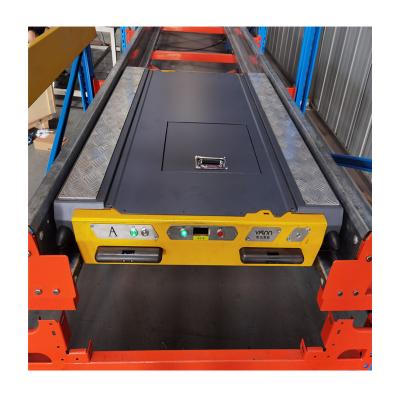 China Wide Usage Automated Easy Operated Radio Shuttle Cart For Warehouse Storage Rack System for sale