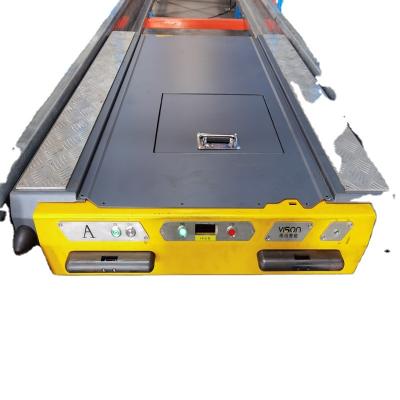 China Corrosion Protection ISO Certificated Auto Radio Shuttle Trolley / Heavy Duty Pallet Runner For Shuttle Rack System for sale