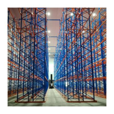 China Corrosion Protection Space Saving Warehouse Storage Racks Very Narrow Aisle Pallet Rack / VNA Racking System for sale