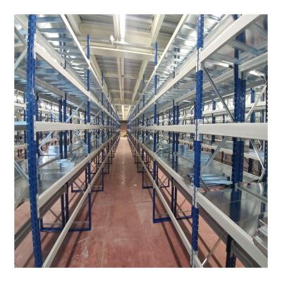 China Corrosion Protection Customized Warehouse Steel Longspan Racking Shelving Medium Duty Rack for sale