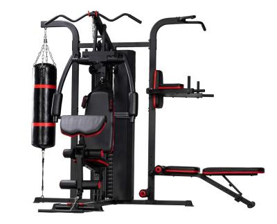 China Gym Trainer Full Body Exercise Station Home Gym 3 Station Integrated Multi Station Fitness Machine Equipment for sale