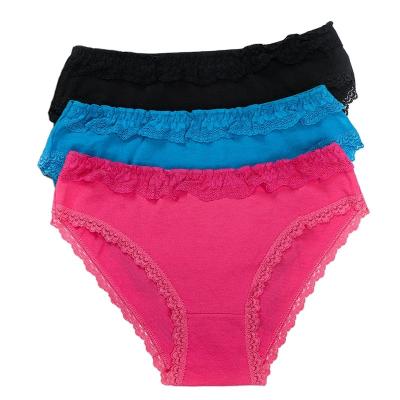 China Lady Fantasy Period Panties Breathable Underwear Plus Size Women Lace Up Waist Panties Women Lingerie 2021 for sale