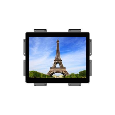 China Industrial 15 Inch TFT-LCD Panel Mount Wall Mounted Square Screen Monitor for sale