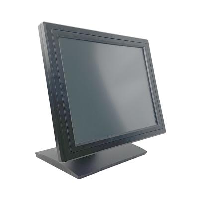 China Plastic OSD Custom Buttons Side Single Resistive Touch Screen POS Monitor 17 Inch For Retail Point Of Sles for sale