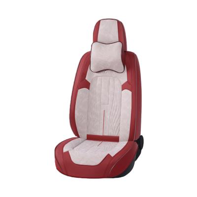 China Universal Manufacturer Direct Selling Luxury Breathable Car Seat Covers Comfortable And Breathable Fabric Suede Car Seat Covers for sale